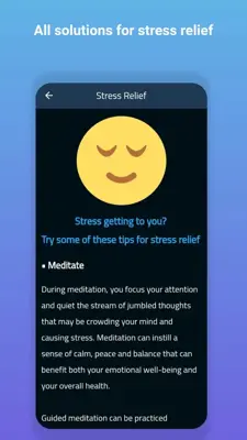 Stress Relief android App screenshot 2